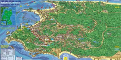 Morro de Sao Paulo bản đồ