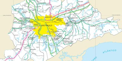 Bản đồ của São Paulo