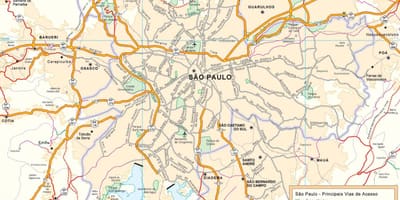 Bản đồ của São Paulo