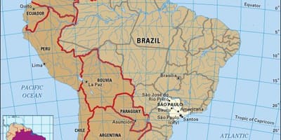 São Paulo địa lý bản đồ