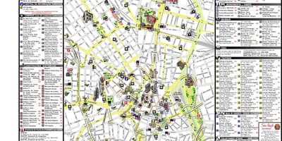 São Paulo bản đồ du lịch